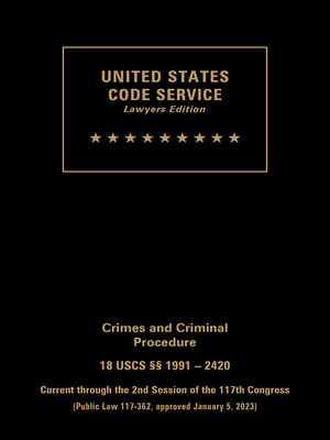 cover image of United States Code Service